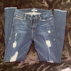 Good Legs destroyed denim